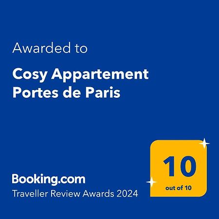 Cosy Appartement Portes De Paris Aubervilliers Dış mekan fotoğraf